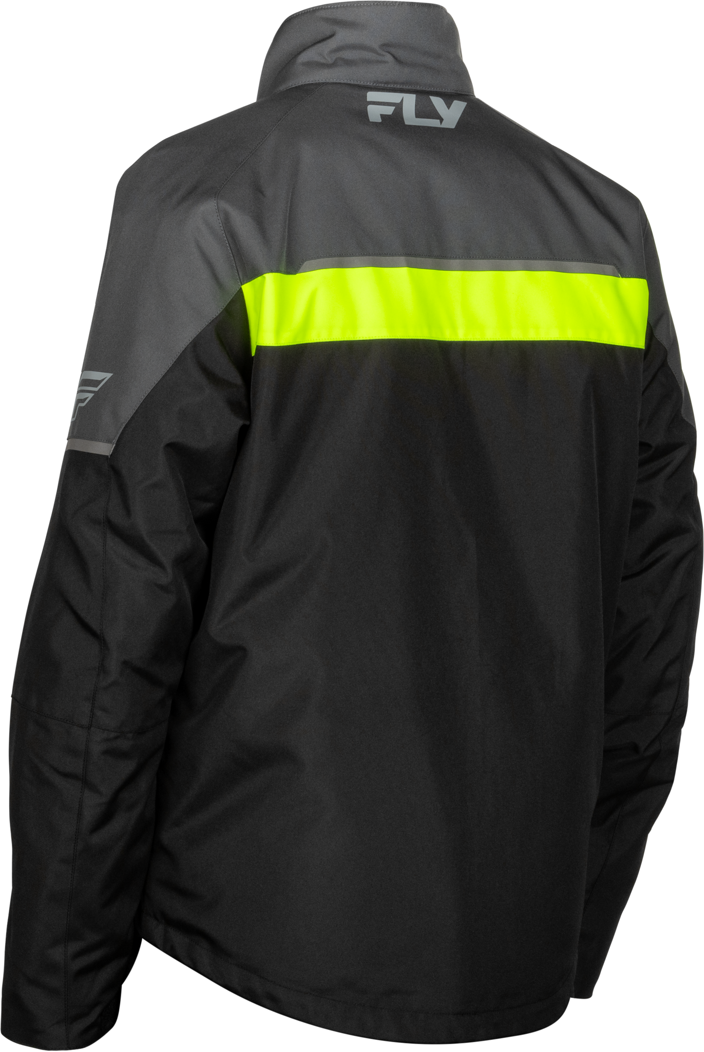 Fly Racing Aurora Jacket Grey/Black Large – Waterproof and Insulated Motorcycle Gear - Kelly Motorsports