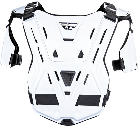 Fly Racing Ce Revel Offroad Roost Guard White - Enhanced Off - Road Protection - Kelly Motorsports