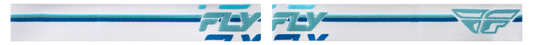 Fly Racing Focus Snow Goggle White/Blue with Blue Mirror Lens - Kelly Motorsports