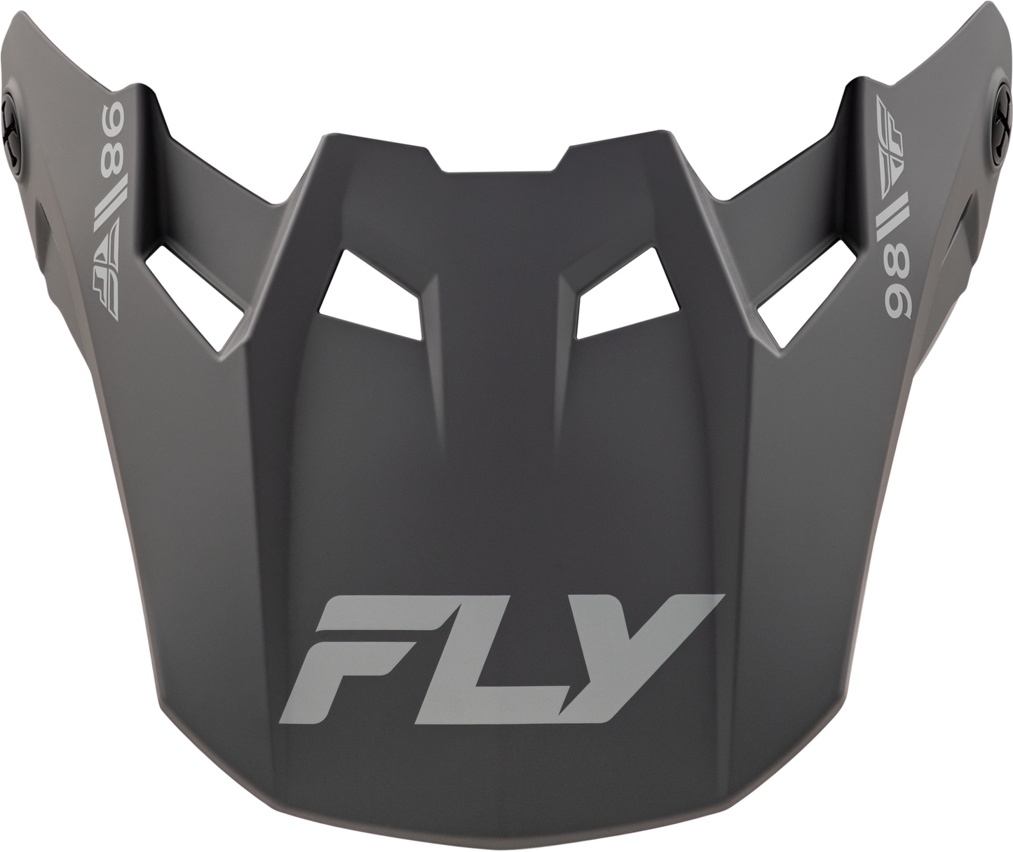Fly Racing Formula CC Objective Visor Matte Black/Grey XL/2X for Motorcycle Helmets - Kelly Motorsports