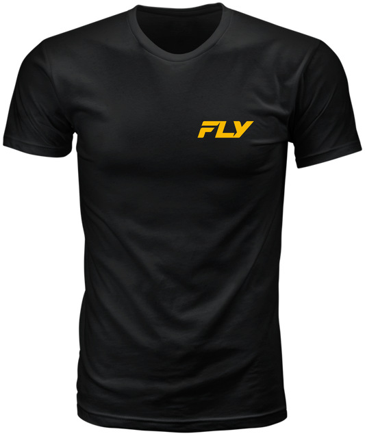 Fly Racing Freeride Tee Black 2X - Comfortable Cotton Crew Neck T-Shirt - Kelly Motorsports