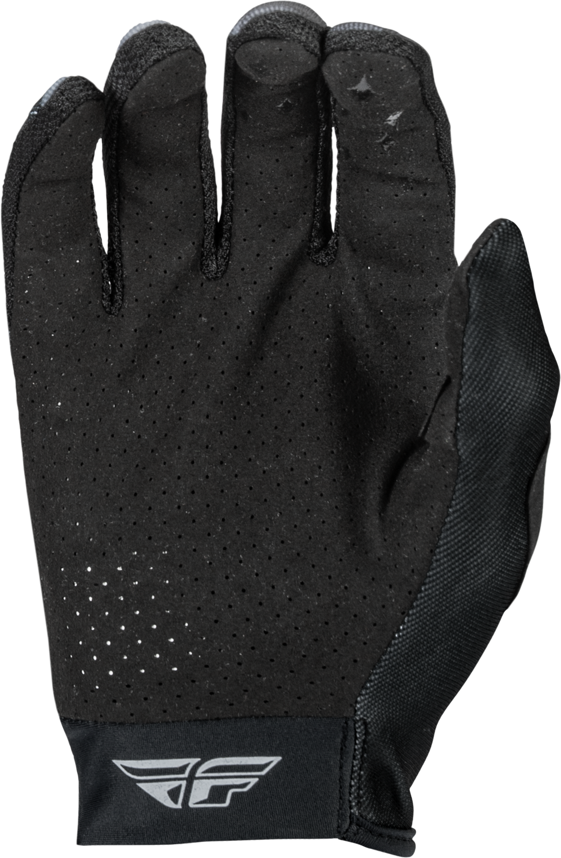 Fly Racing Girl's Lite Gloves Black/Grey/White YL - Lightweight Race Gloves with Touch Screen Compatibility - Kelly Motorsports