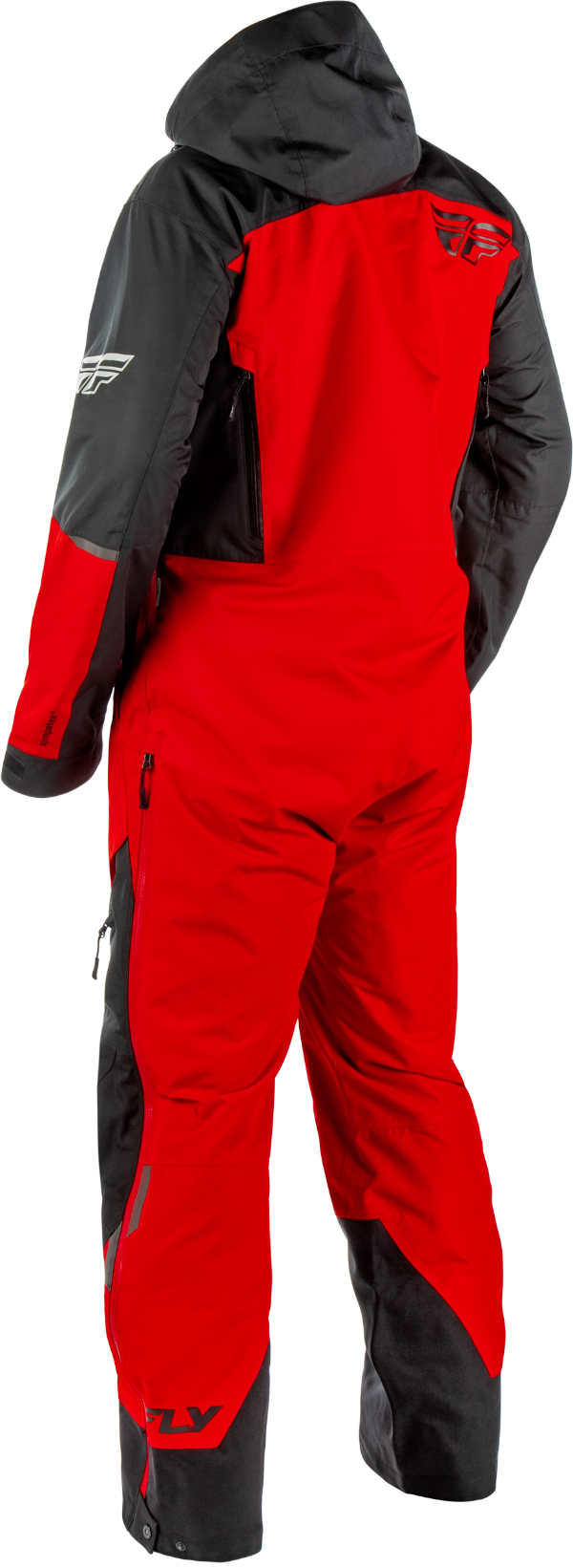 Fly Racing Incline Monosuit Red/Black 2X – Waterproof Motorcycle Suit with Breathable Sympatex® Shell - Kelly Motorsports