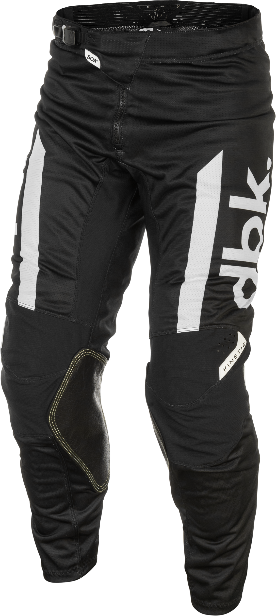 Fly Racing Kinetic Mesh Dbk Pants Black/White Size 32 - Kelly Motorsports