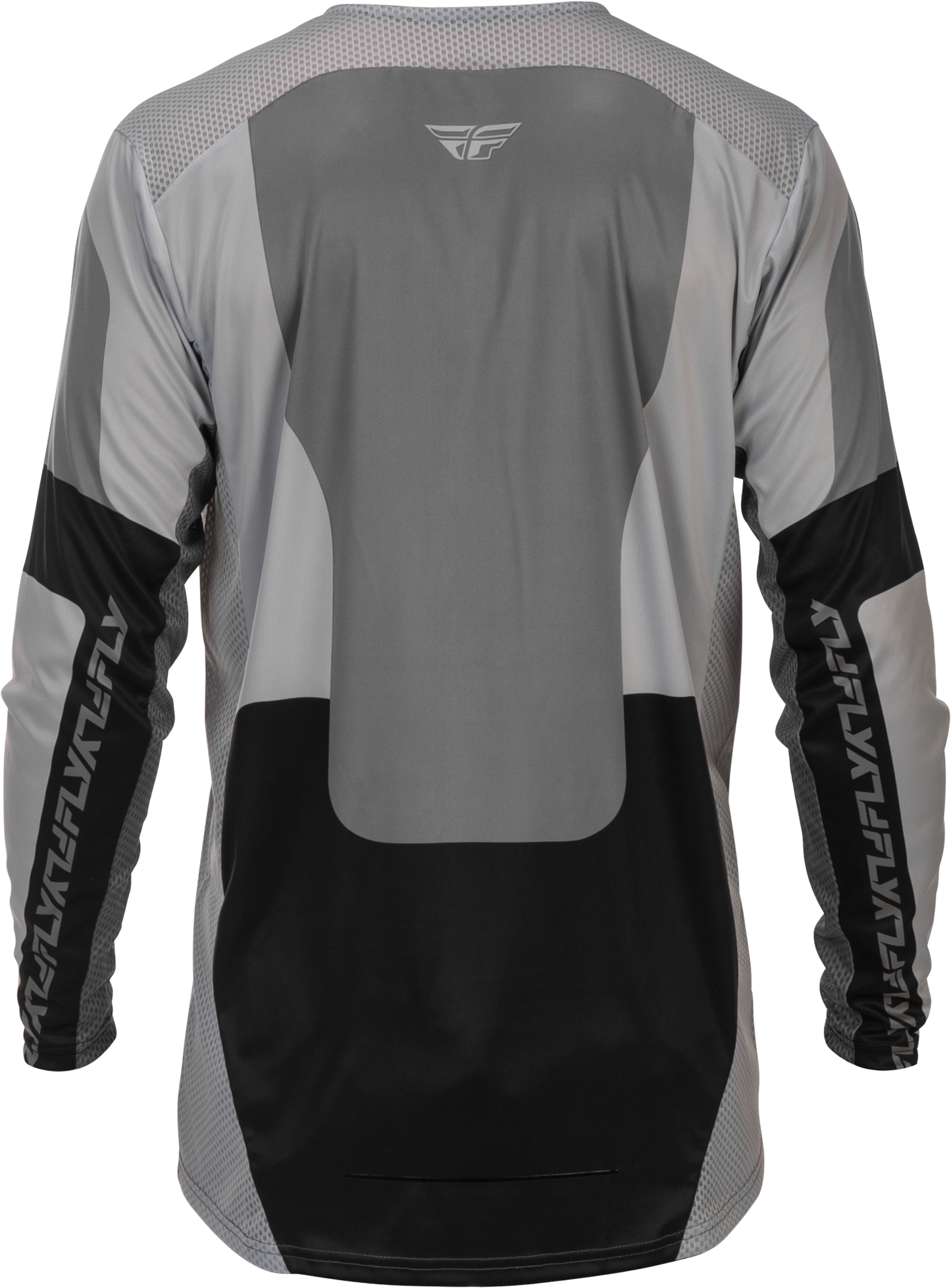 Fly Racing Lite Jersey Grey/Black XL - Lightweight Performance Motorcycle Jersey - Kelly Motorsports