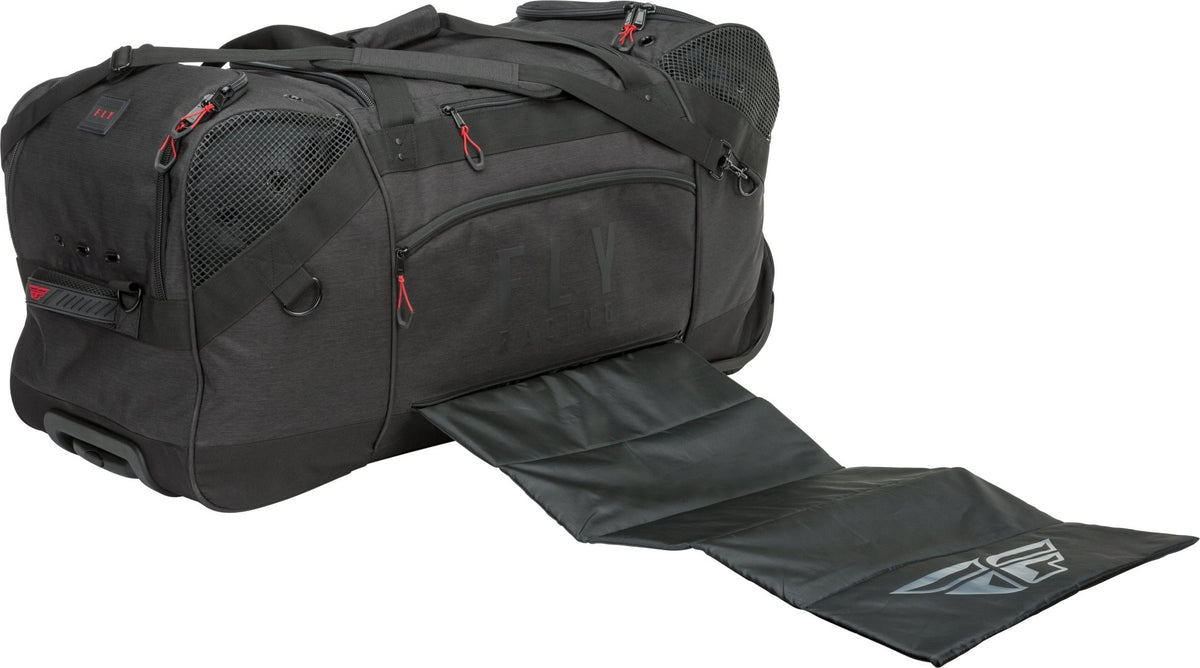 Fly Racing Roller Grande Gear Bag Black - Kelly Motorsports