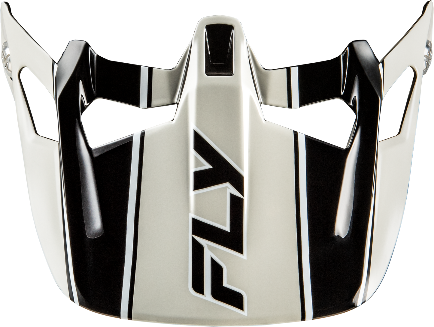 Fly Racing Werx R Carbon Flow Visor Black and Grey - Part 73 - 9230V - Kelly Motorsports