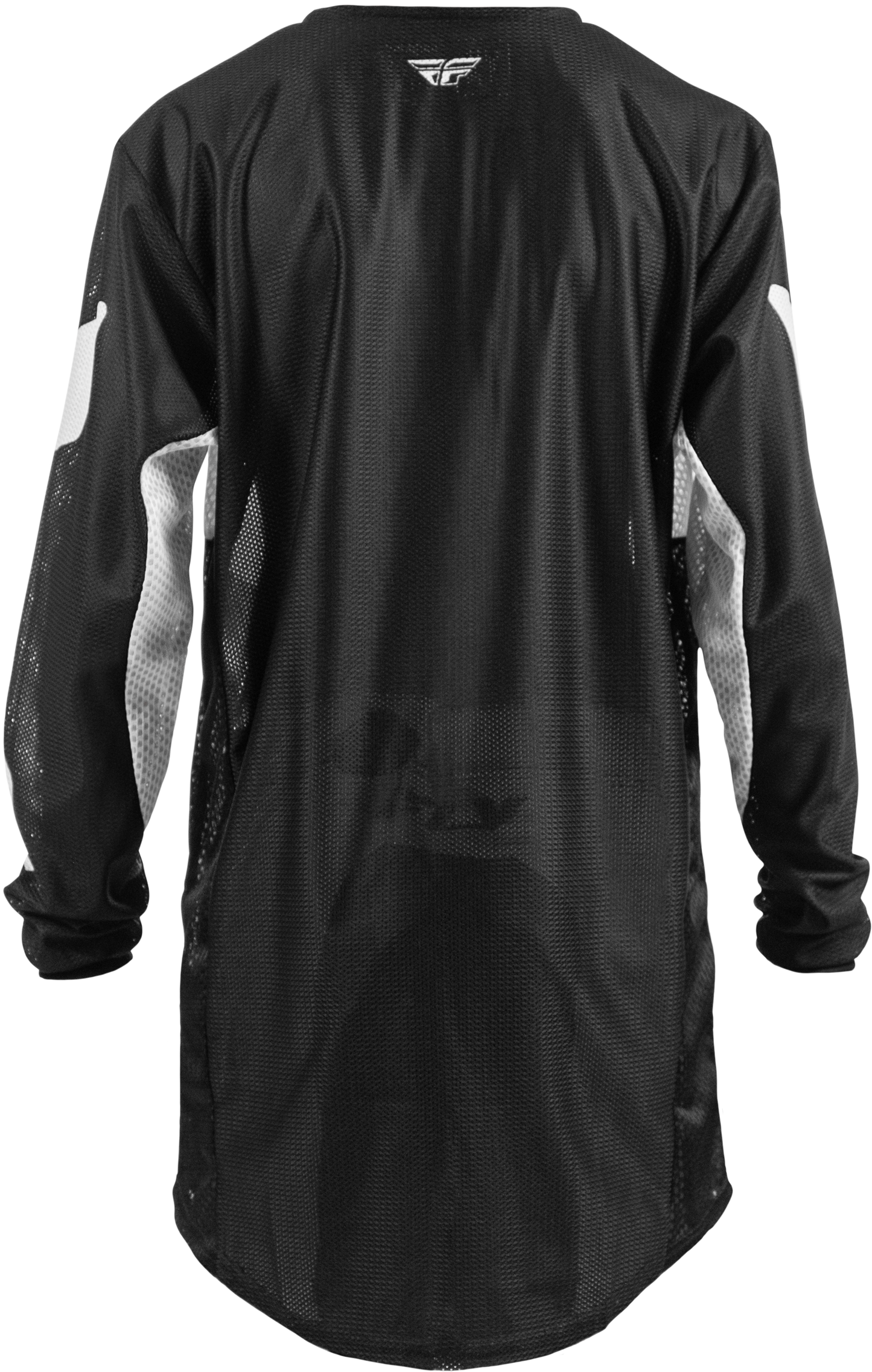 Fly Racing Yth Kinetic Mesh Jersey Black/White Youth - Part Number 380 - 330YL - Kelly Motorsports
