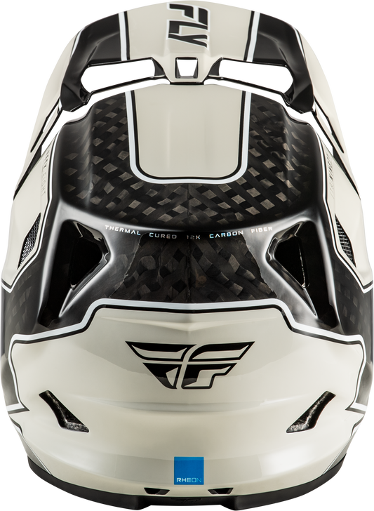 Fly Racing Yth Werx R Flow Carbon Youth Helmet - Black Carbon/Grey, Part 73 - 9230YL - Kelly Motorsports