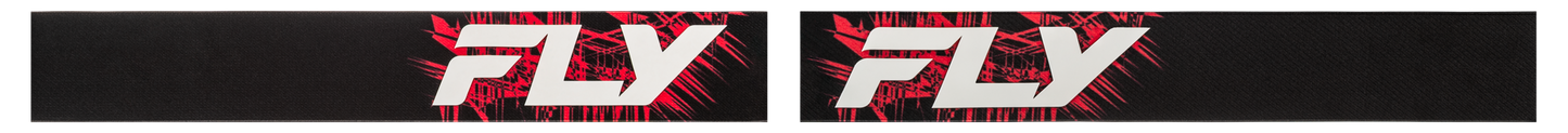 Fly Racing Zone Snow Goggle Red and Black with Red Mirror and Amber Lens - Kelly Motorsports