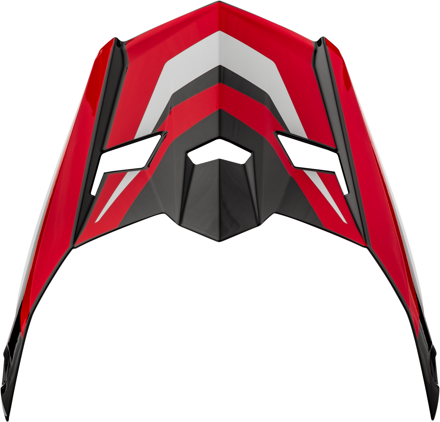 GMAX Mx 46 Cyclus Visor Black/Red Medium - Part G046946 - Kelly Motorsports
