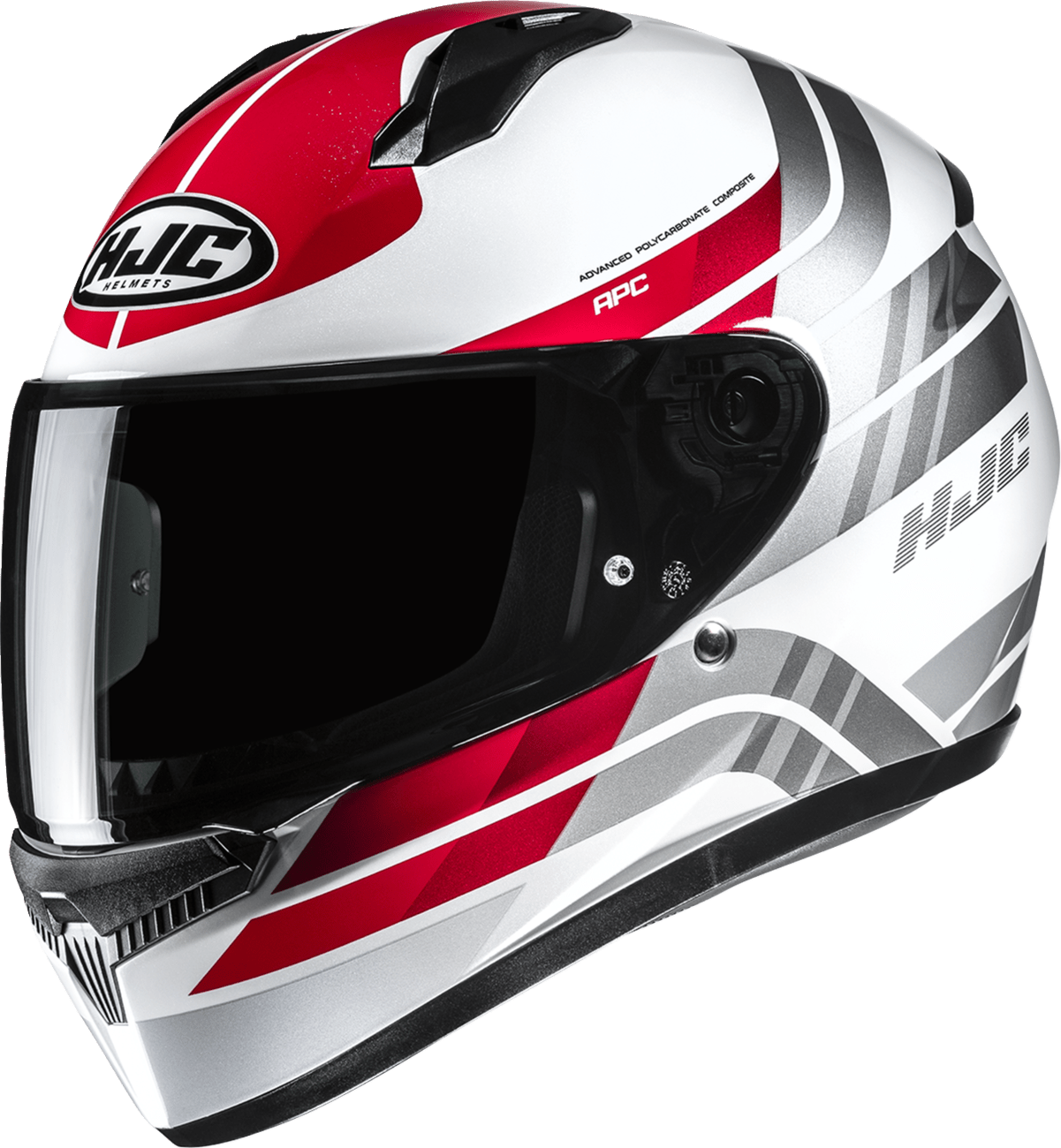 HJC C10 Helmet - Hiper with Advanced Ventilation and Optical Shield - Part Number FP54NUS5D01V - Kelly Motorsports