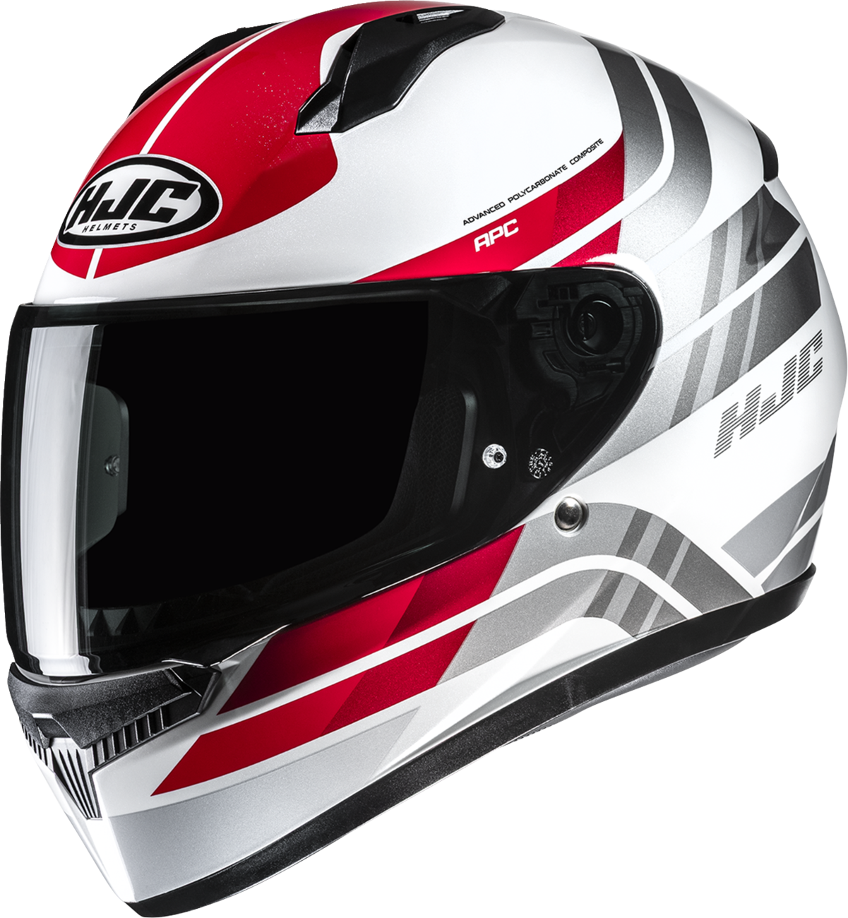 HJC C10 Hiper MC1 Helmet - 2XL FP54NUS8D01V with Advanced Ventilation and UV Protection - Kelly Motorsports