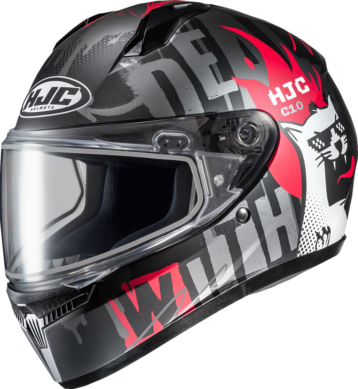 HJC C10 Snow Helmet - Dual Pane FOP with Ventilation, Model FP54SUS3CS1V - Kelly Motorsports