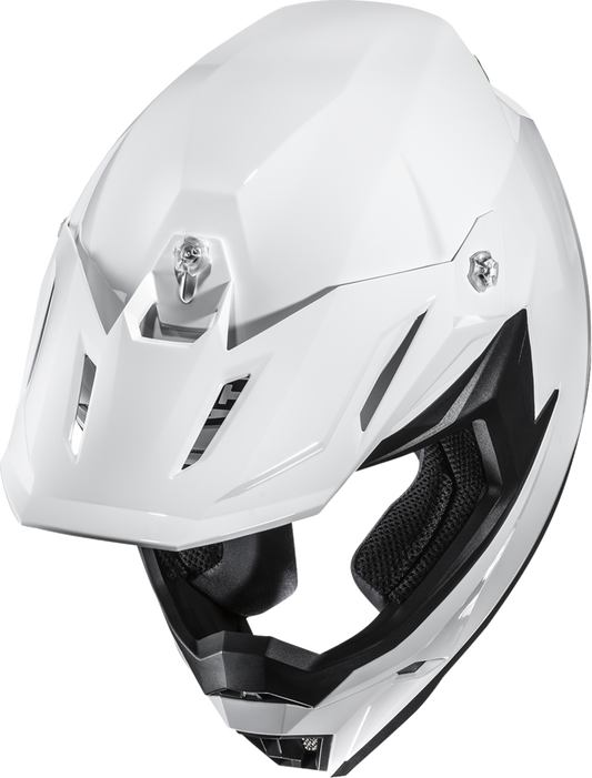 HJC C50 Helmet - Solid White - Small MP46NUS4PWHV with Advanced Ventilation and Comfort Features - Kelly Motorsports