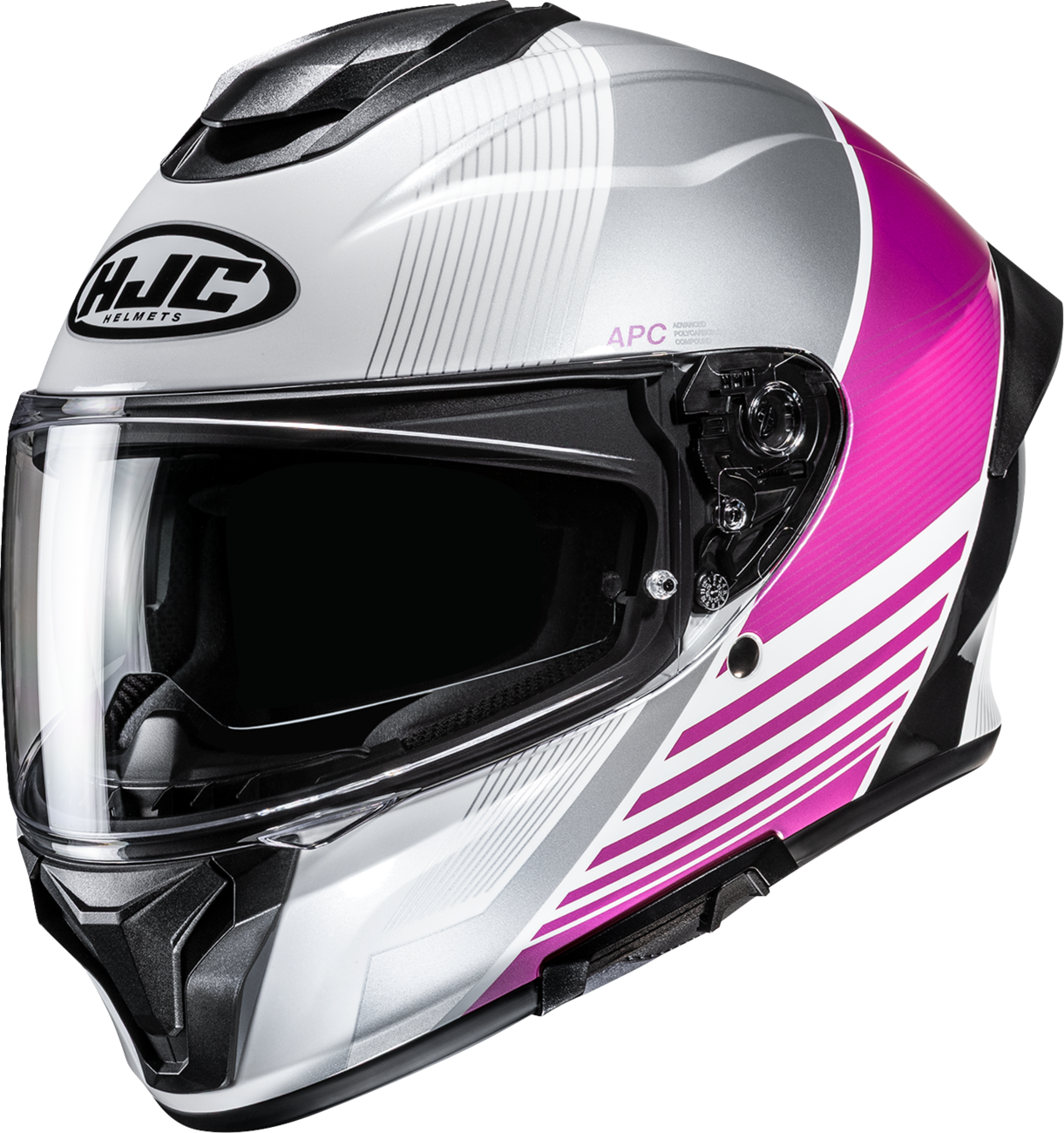 HJC C71 Morix MC8 Helmet - Medium FP69NUS5008V with Pinlock® Shield and Advanced Ventilation - Kelly Motorsports