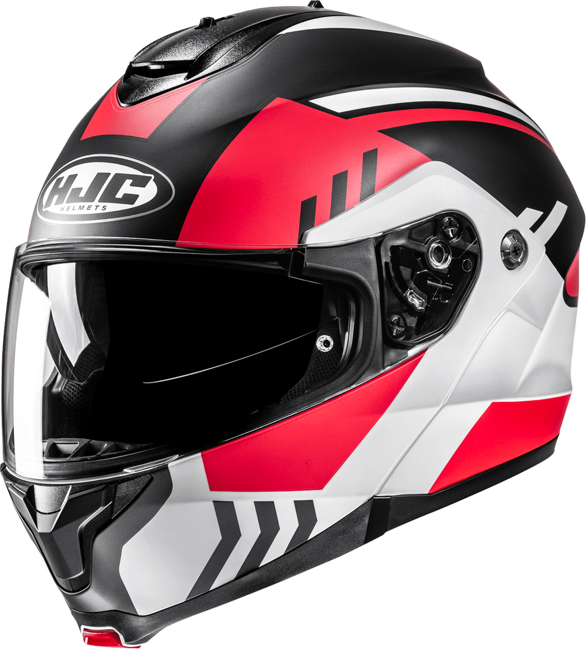 HJC C91 Modular Helmet Kaon MC1SF 2XL with Advanced Ventilation and Sun Visor - Kelly Motorsports