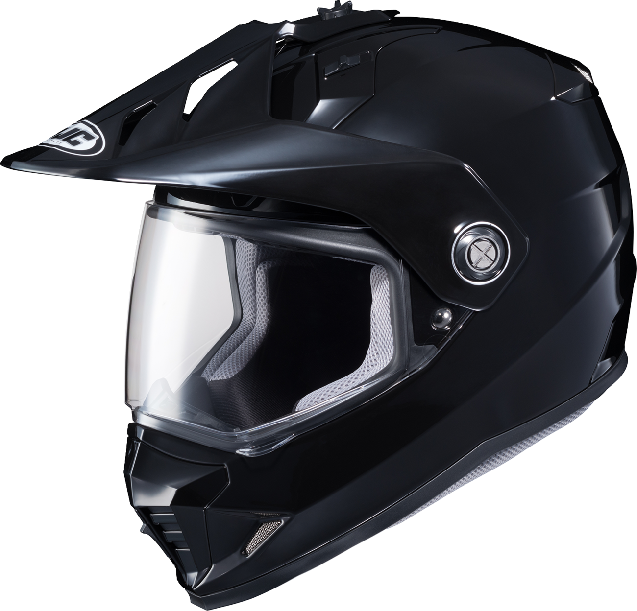 HJC DS - X1 Helmet - Solid Black, Small by HJC Part 262542 - Kelly Motorsports