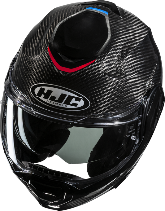 HJC F100 Carbon Modular Helmet - Stan - MC21, Small - EB20NUS4021V - Kelly Motorsports