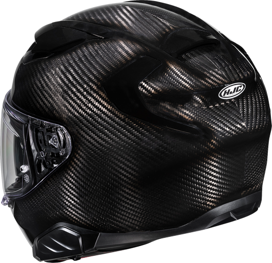 HJC F71 Carbon Helmet - Solid 2XL by HJC with Sunshield and Advanced Ventilation - Kelly Motorsports