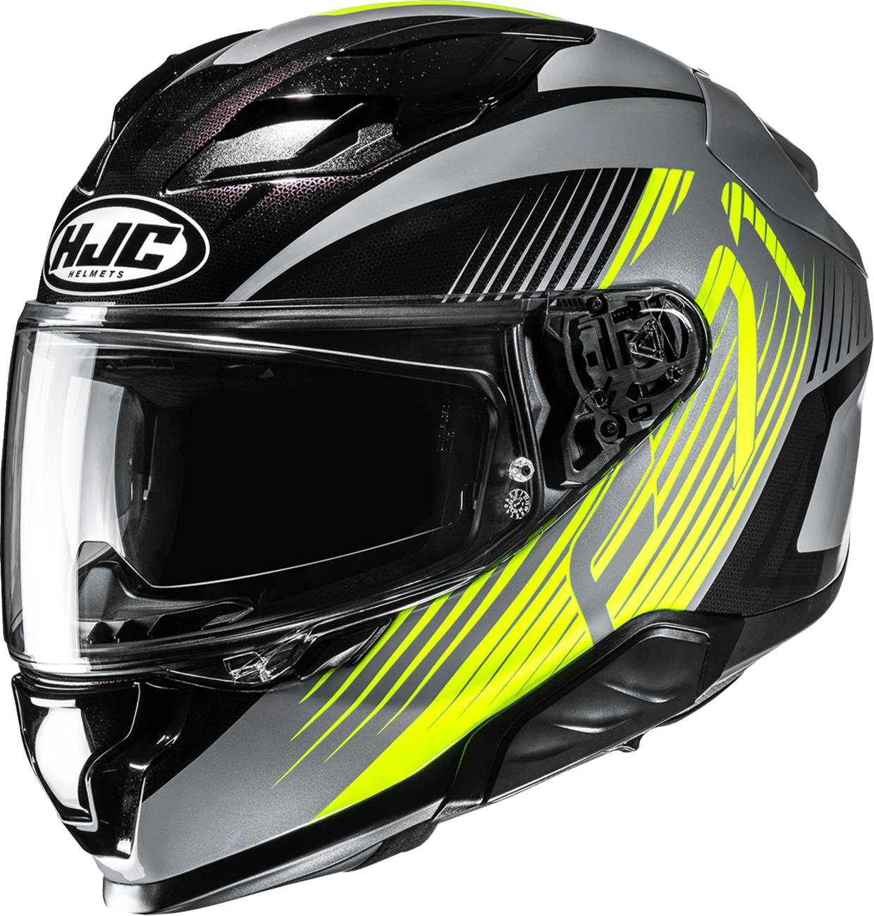 HJC F71 Catos Motorcycle Helmet with Smart Bluetooth System - Large FA47NUS6B3HV - Kelly Motorsports