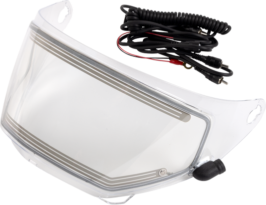 HJC HJ - 27 Shield - Dual Pane Electric Clear Safety Shield - Kelly Motorsports