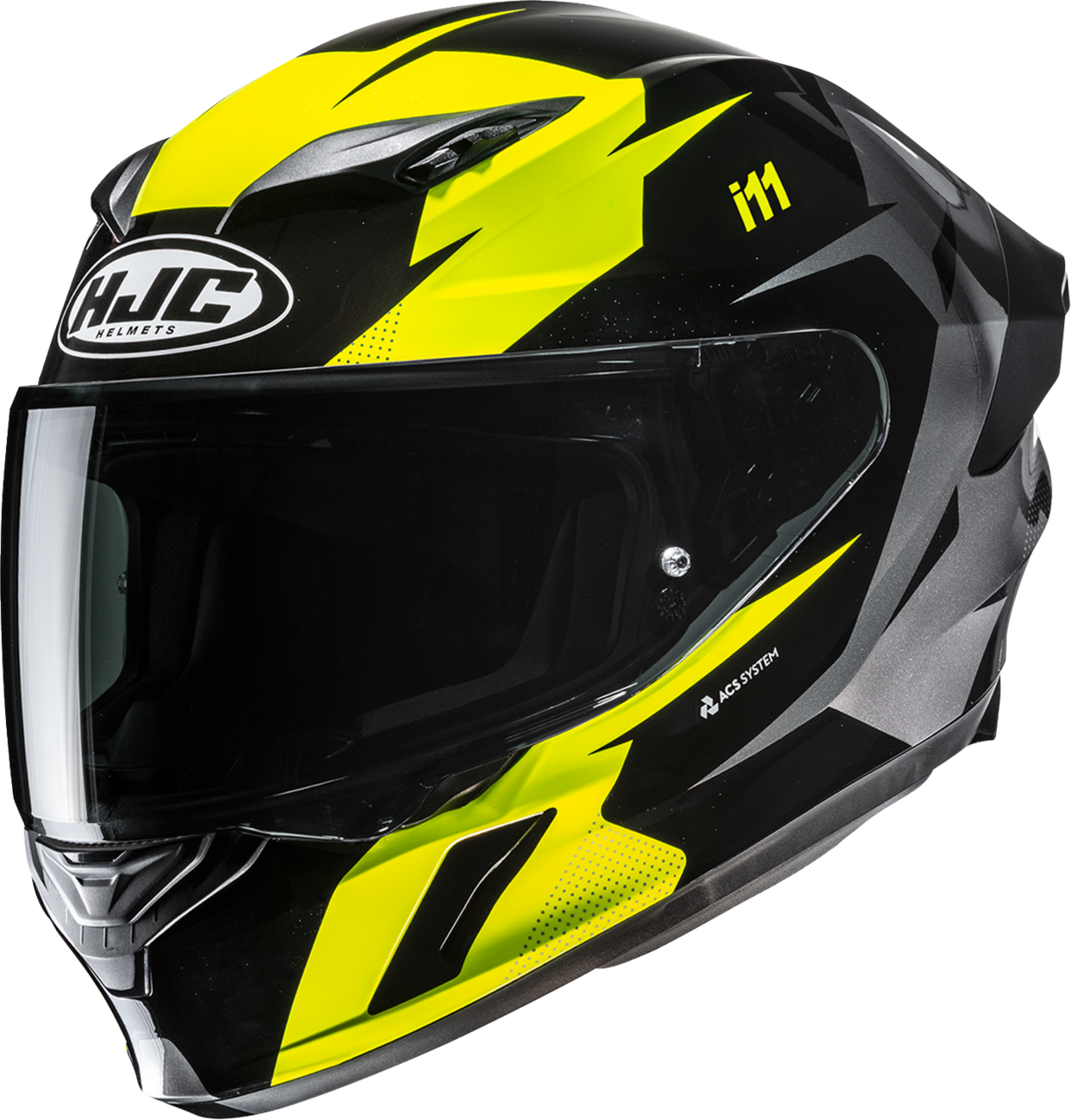 HJC i11 Helmet FP67NUS703HV - Instant MC3H XL with Pinlock® Prepared Shield and Advanced Ventilation System - Kelly Motorsports