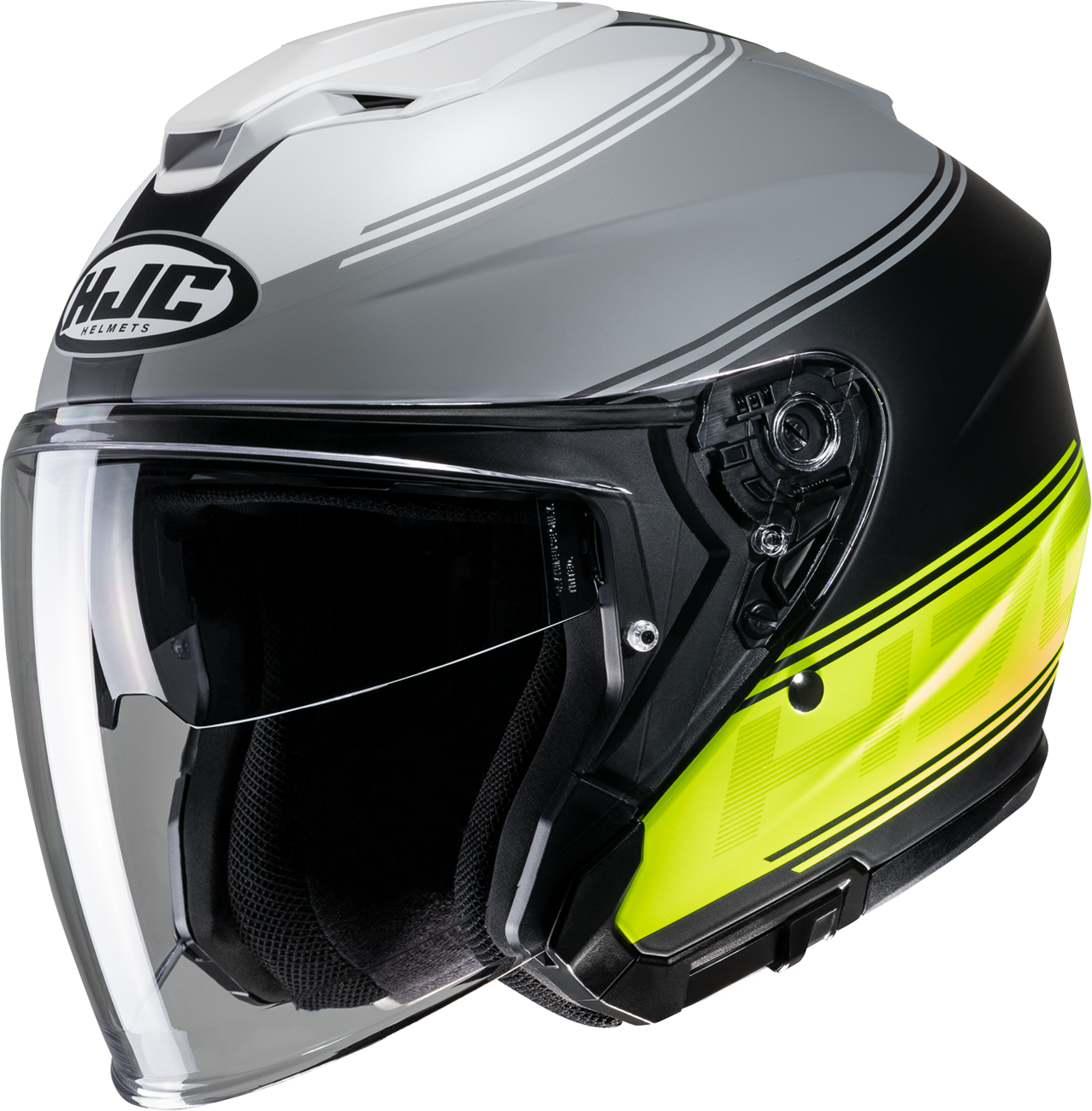 HJC i30 Vicom Motorcycle Helmet - Model MC3HSF, Size XS - Kelly Motorsports