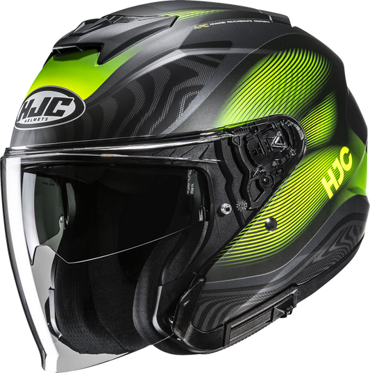 HJC i31 Depe Motorcycle Helmet with Sun Shield and Advanced Ventilation - Model JP45NUS833FV - Kelly Motorsports