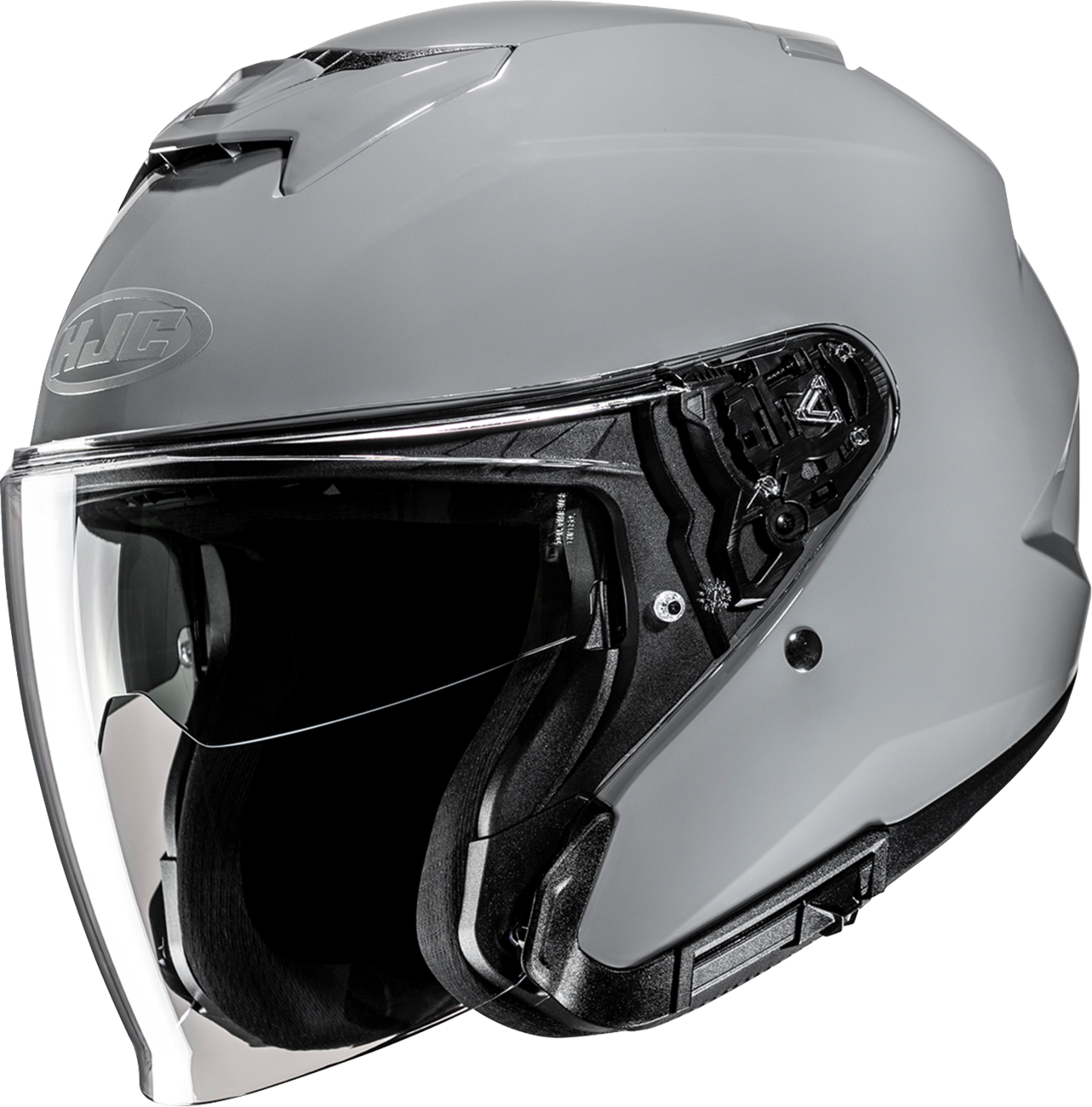 HJC i31 Helmet in N Gray (2XL) – Advanced Polycarbonate Shell with Sun Shield and Ventilation System - Kelly Motorsports