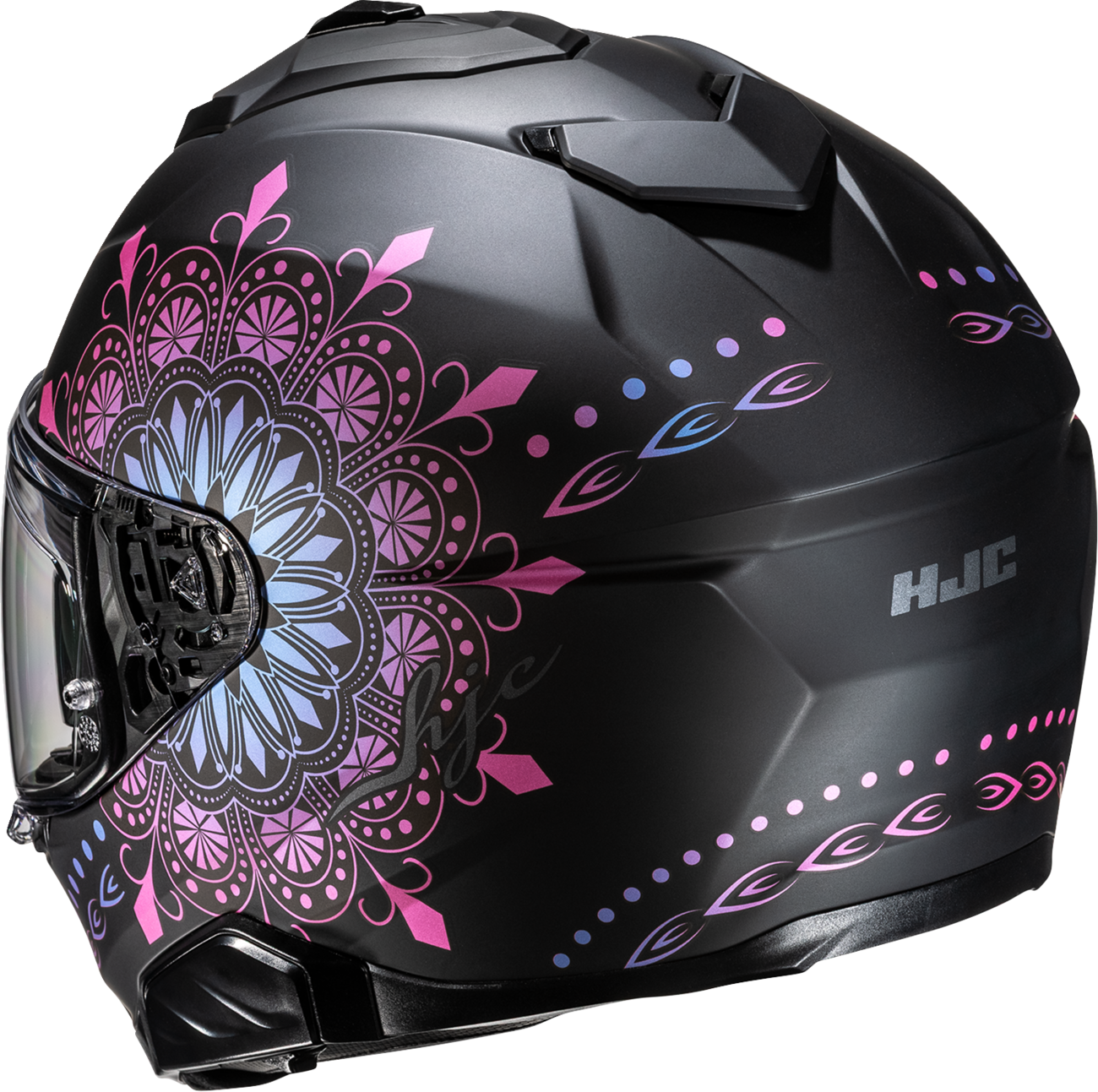 HJC i71 Niel Motorcycle Helmet with Sun Visor and Advanced Ventilation - Part Number FP55NUS6C8SV - Kelly Motorsports