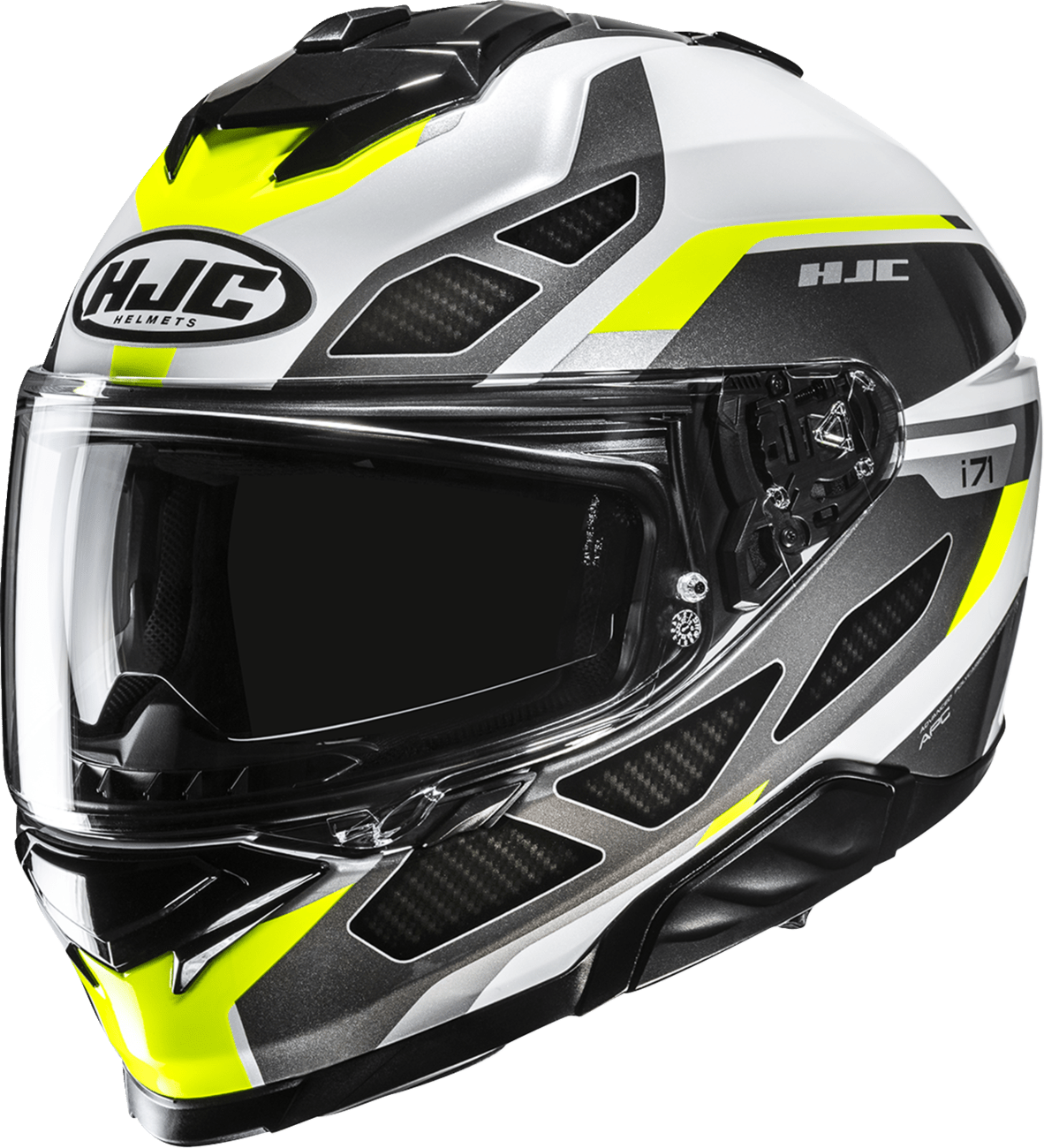 HJC i71 Zest Motorcycle Helmet with Sun Visor and Smart Bluetooth Compatibility – Part Number FP55NUS8DH3V - Kelly Motorsports