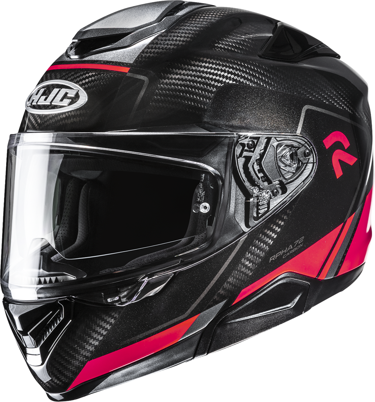 HJC RPHA 72 Carbon Helmet Fynex MC1 XL - Advanced Aerodynamic Motorcycle Helmet with Smart Features - Kelly Motorsports