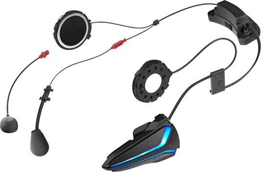 HJC SMART Headset 21B 2nd Generation Bluetooth Motorcycle Intercom - Model BT021B00MBK0 - Kelly Motorsports