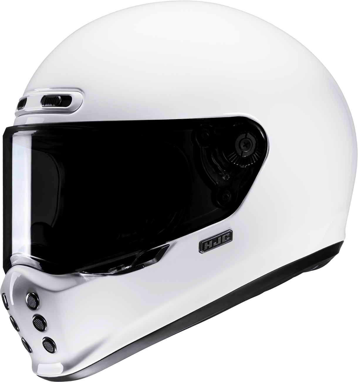 HJC V10 Helmet - Solid White - Medium FA45NUS5XWHV - Kelly Motorsports