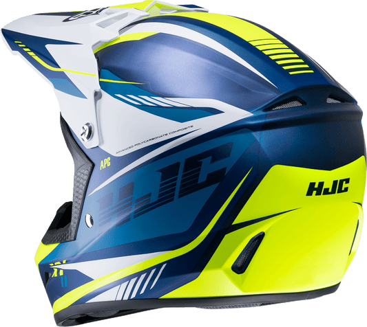 HJC Youth CL-XY II Drift Helmet (Part Number MP36NUS7D3HV) with Advanced Polycarbonate Shell and Large Eye Port - Kelly Motorsports