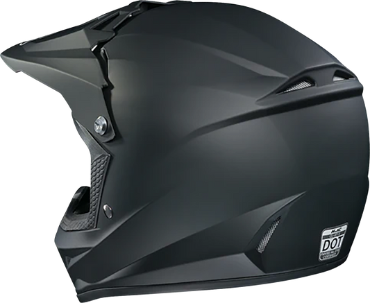 HJC Youth CL - XYII Solid Rubbertone Helmet (Part Number MP36NUS7RFBV, Size XL) - Kelly Motorsports