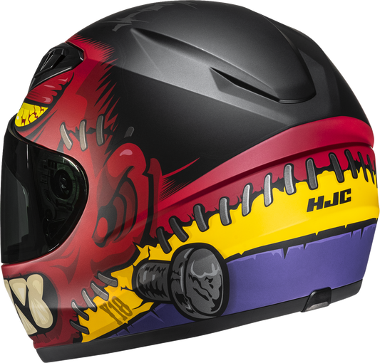 HJC Youth Y10 Helmet - Frank - MC1SF - Large FP70NUSG1S1V - Kelly Motorsports