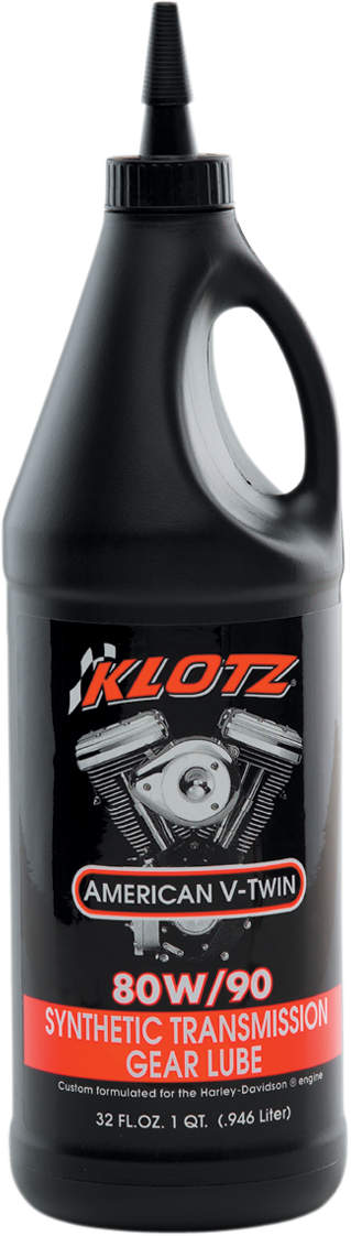 KLOTZ OIL Big Twin Synthetic Transmission Lube 80W - 90 - 1 Quart - Part Number KH - GL90 - Kelly Motorsports