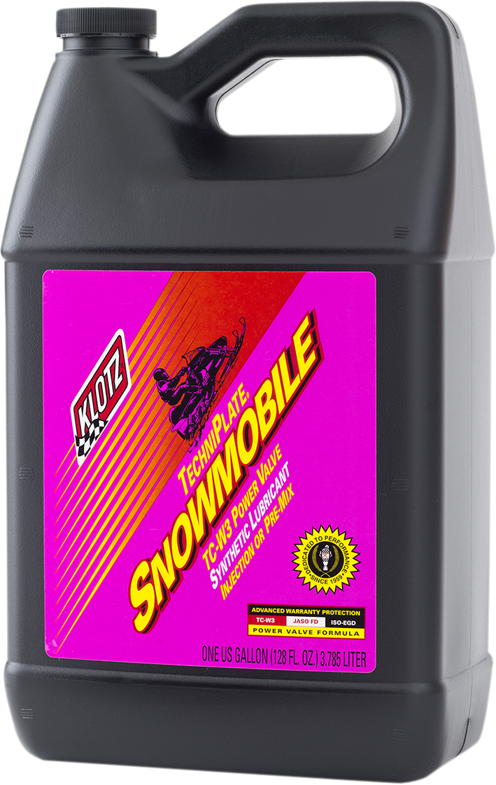 KLOTZ OIL Snowmobile TechniPlate® Synthetic 2 - Stroke Oil – 1 Gallon (Part Number: KL - 216) - Kelly Motorsports