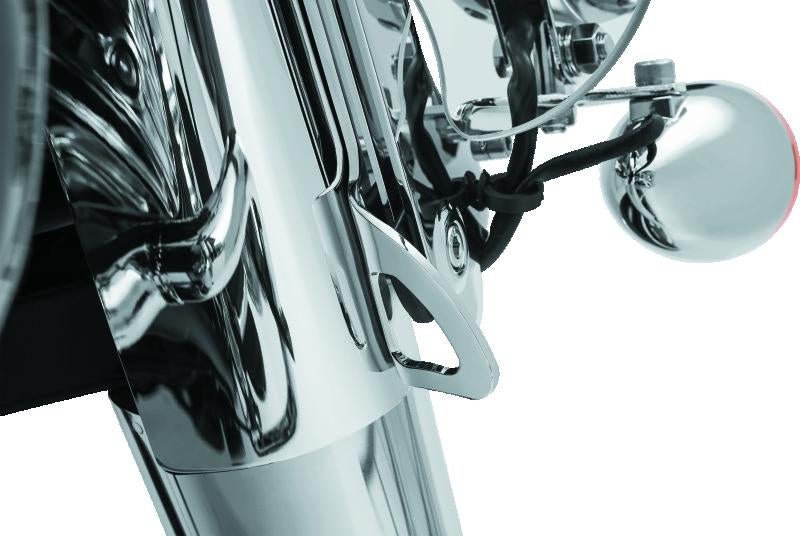 Kuryakyn Tie Down Bracket 14-22 Indian Chrome for Secure Motorcycle Transport - Kelly Motorsports