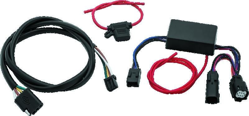 Kuryakyn Trailer Wiring Harness 4-Wire for Harley Davidson Touring Models (Part KUR2598) - Kelly Motorsports