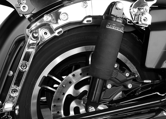 Legend Suspension AIR-A FL Adjustable Air Suspension System for FLTRX with Black Handlebar Control - Part Number 1311-0151 - Kelly Motorsports