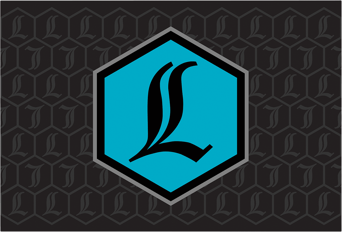 LEGEND SUSPENSION REVO ARC Canister Decal - Teal (Part Number 43202400) - Kelly Motorsports