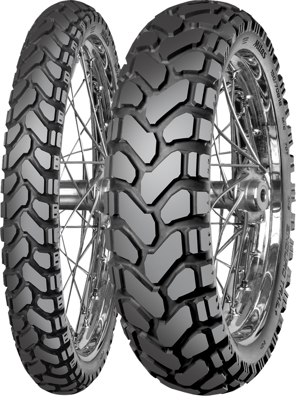MITAS Enduro Trail Rear Tire 150/70B18 70H for Dual Sport & Adventure Bikes (Part Number 70001013) - Kelly Motorsports
