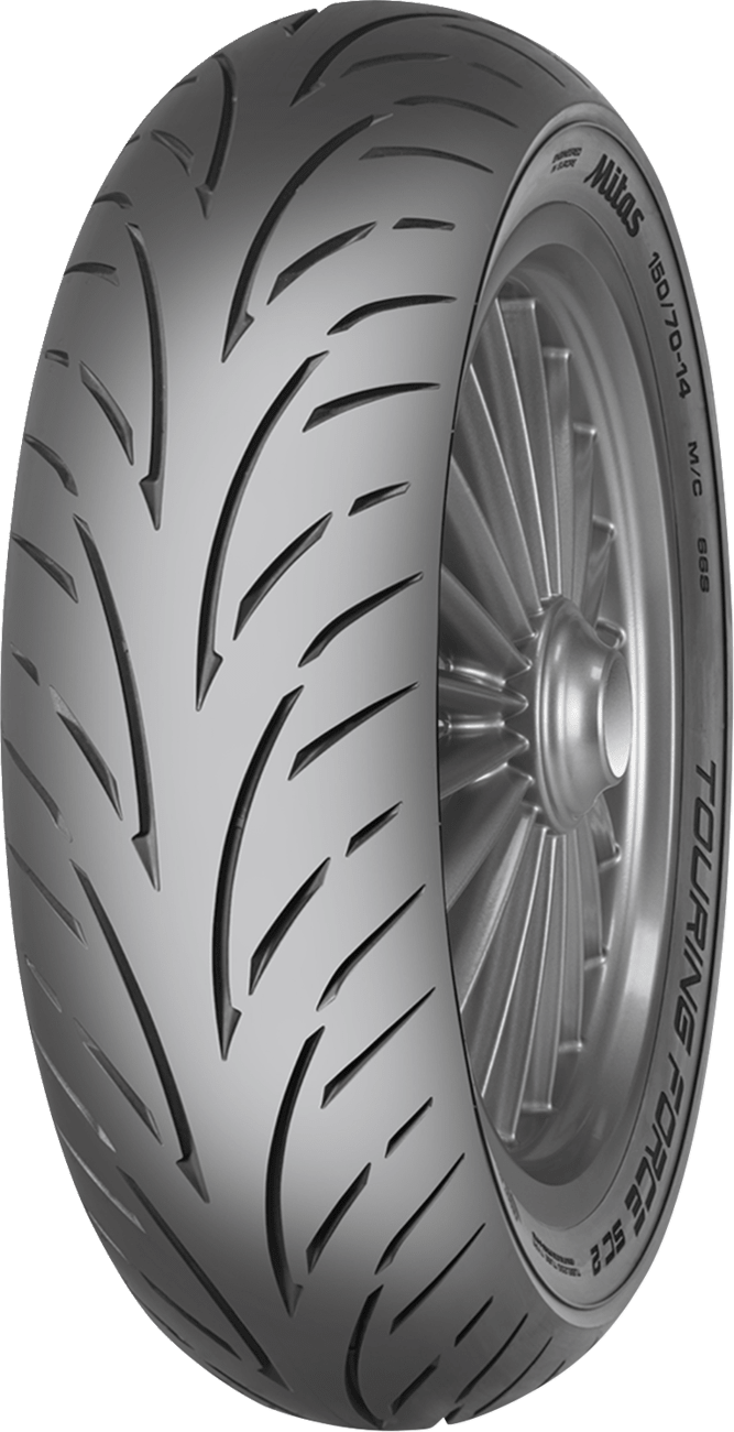 MITAS Touring Force-SC 2 Rear Tire 140/70-14 for Scooter - Reinforced, High Performance Handling - Kelly Motorsports