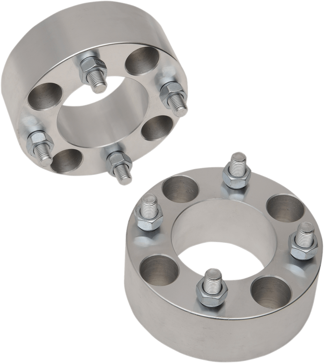 Moose Offroad 2-Inch Wheel Spacers with M10 Studs - Model MO41374137-2 for 4/137 Bolt Pattern - Kelly Motorsports