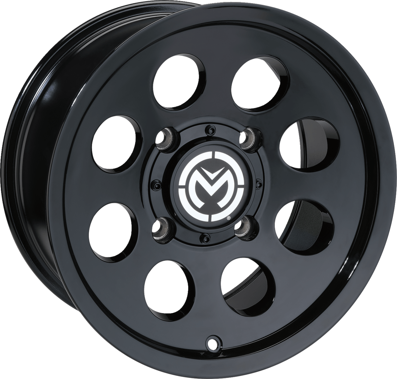 Moose Offroad 26X Front Wheel in Black with 4/110 Bolt Pattern - Part Number 26MO127110GB4 - Kelly Motorsports