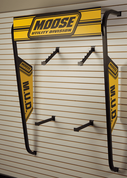 Moose Offroad 48-Inch Sintra Header Graphic for Slatwall Display - Double-Sided Signage - Kelly Motorsports