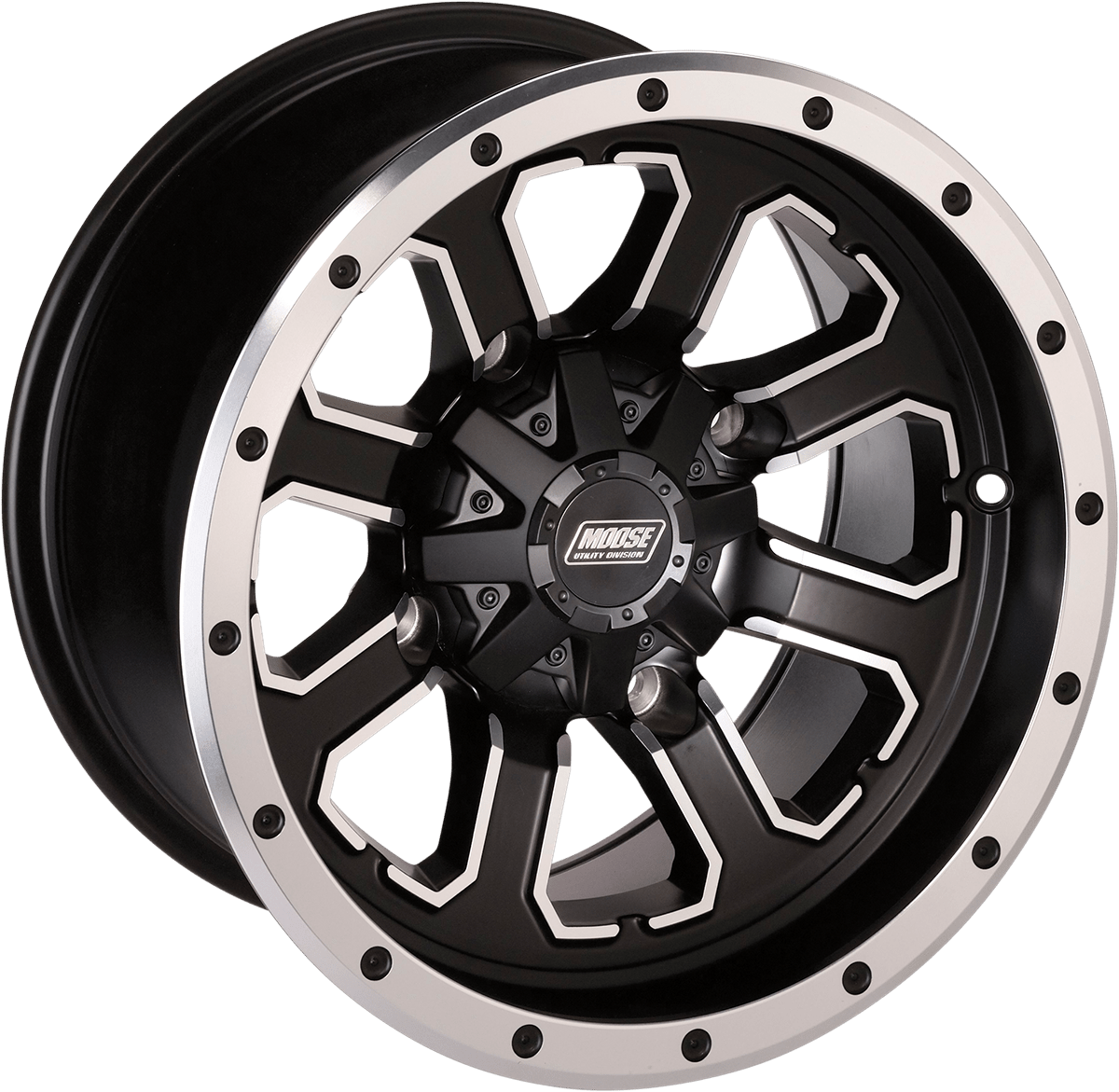 Moose Offroad 548X Rear 14x8 ATV/UTV Wheel - 4/136 Bolt Pattern - Kelly Motorsports